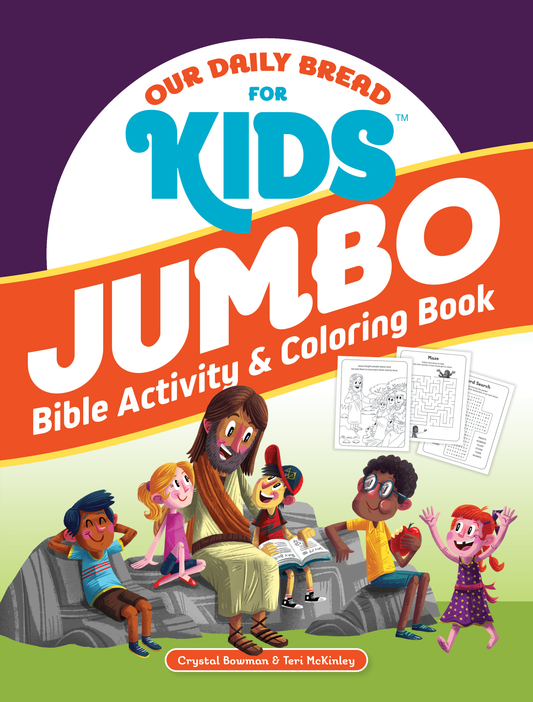Jumbo Bible Activity & Colouring Book for Kids