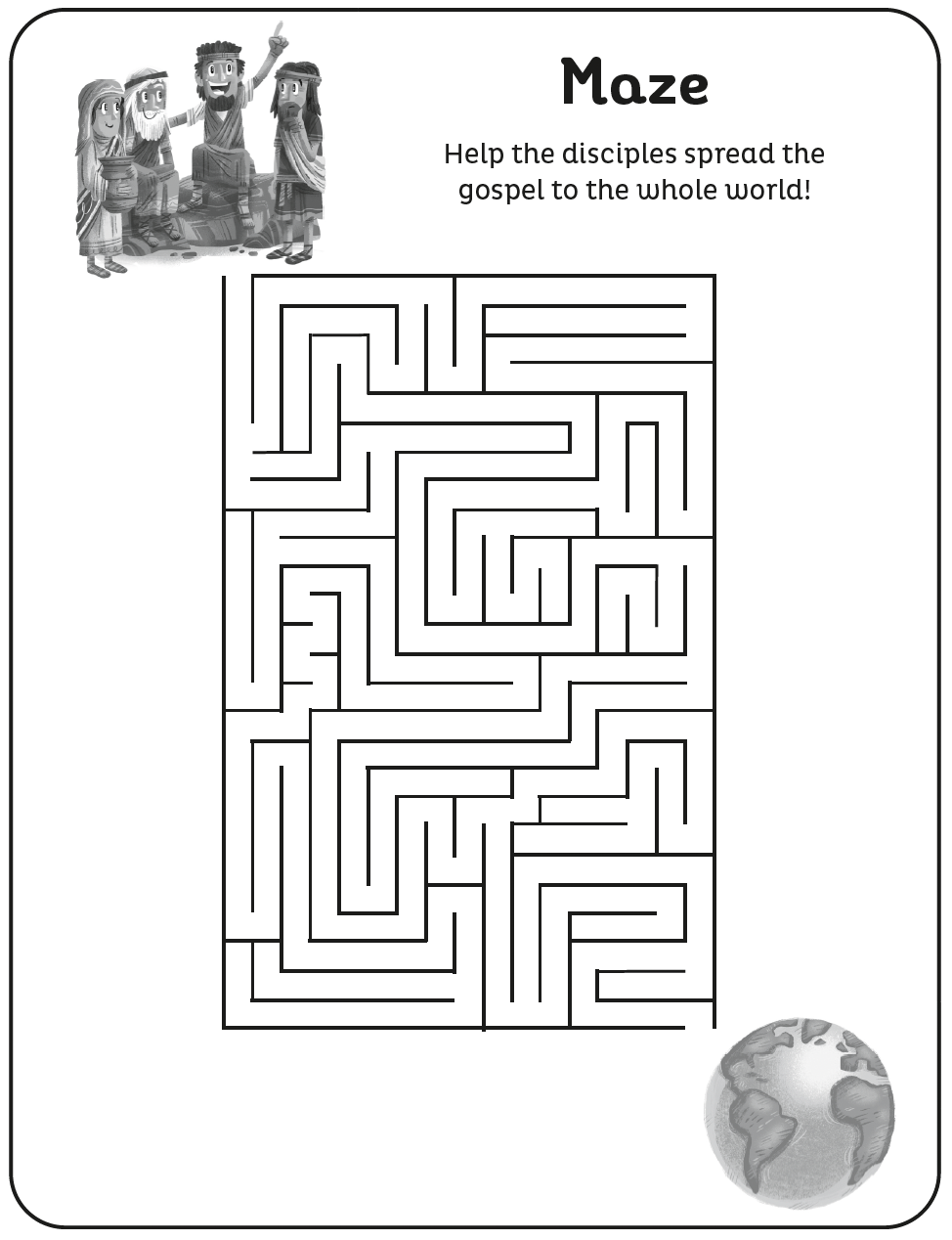 Jumbo Bible Activity & Colouring Book for Kids