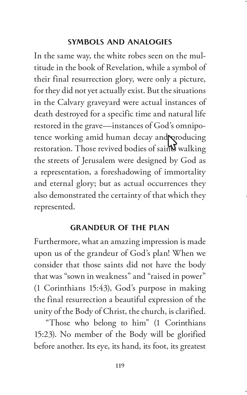 The Six Miracles of Calvary