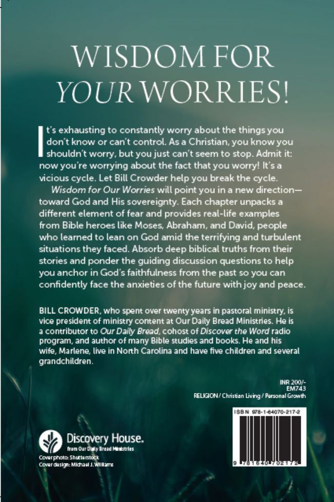 Wisdom for our worries