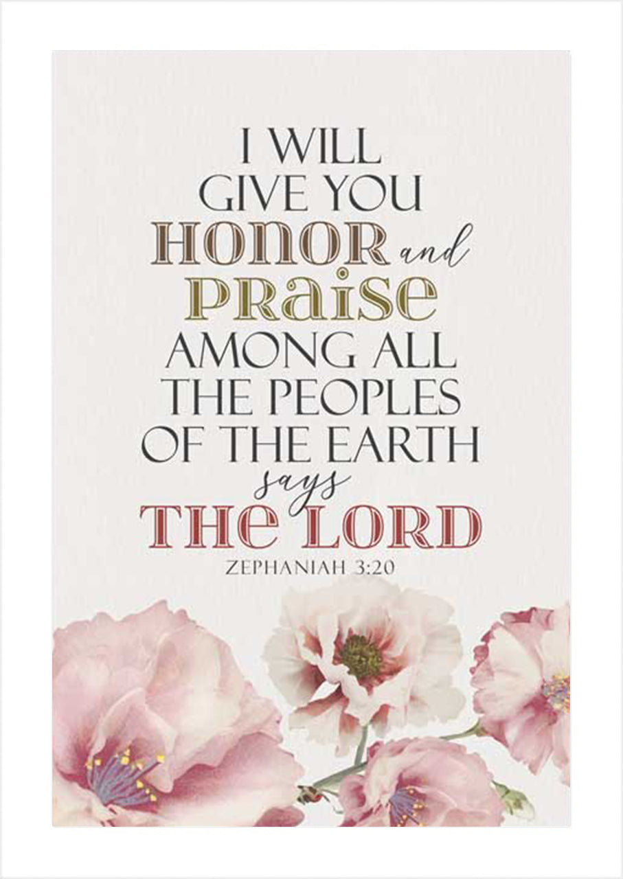 I Will Give You Honour