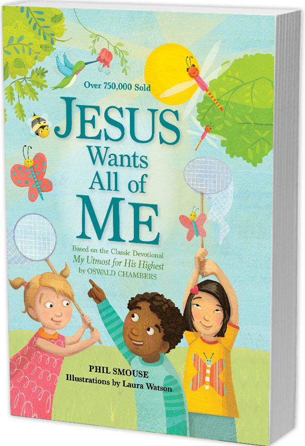 Jesus Wants All of Me - Devotional for kids 5 - 7 yrs old