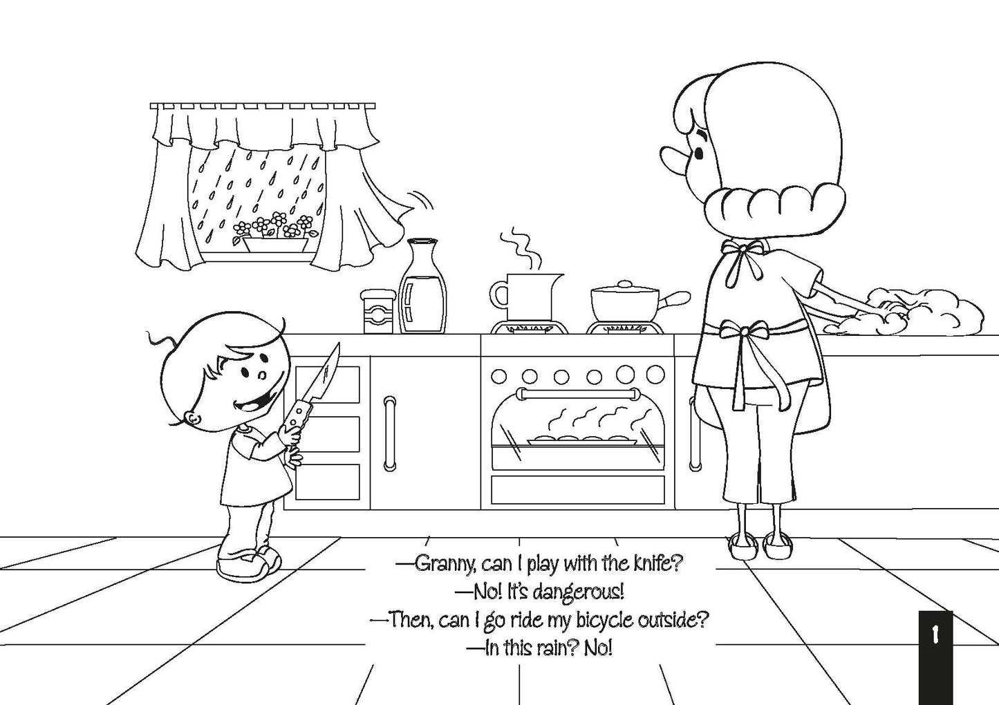 Colouring Book - No!