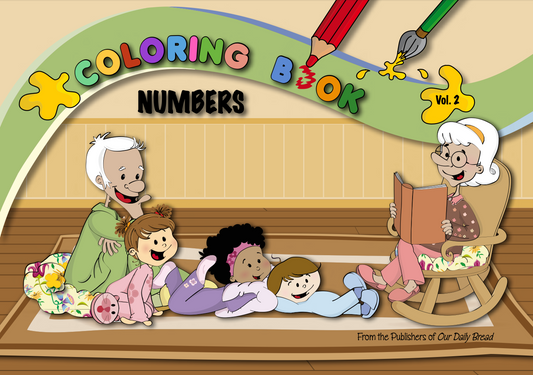 Colouring Book - Numbers