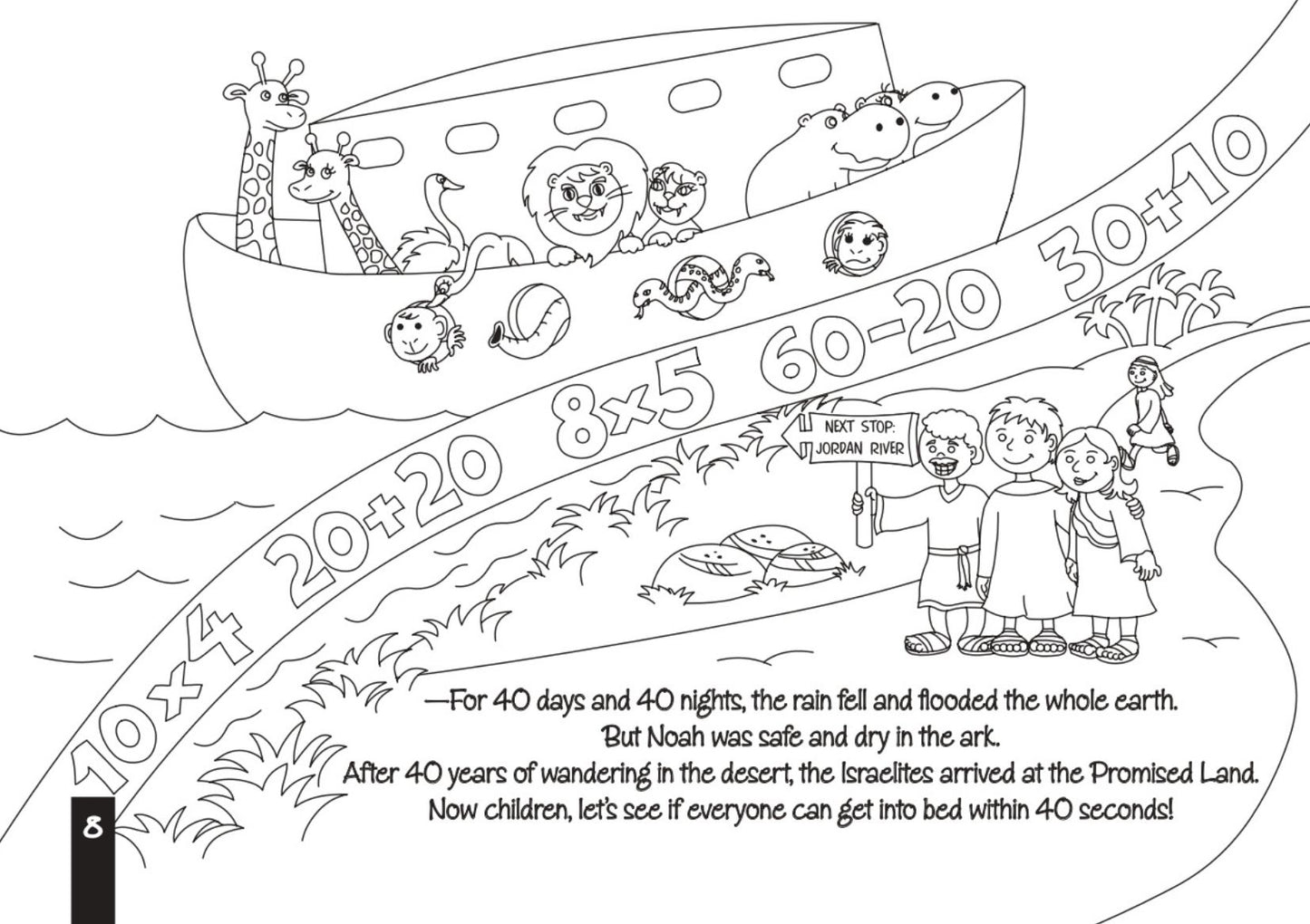 Colouring Book - Numbers