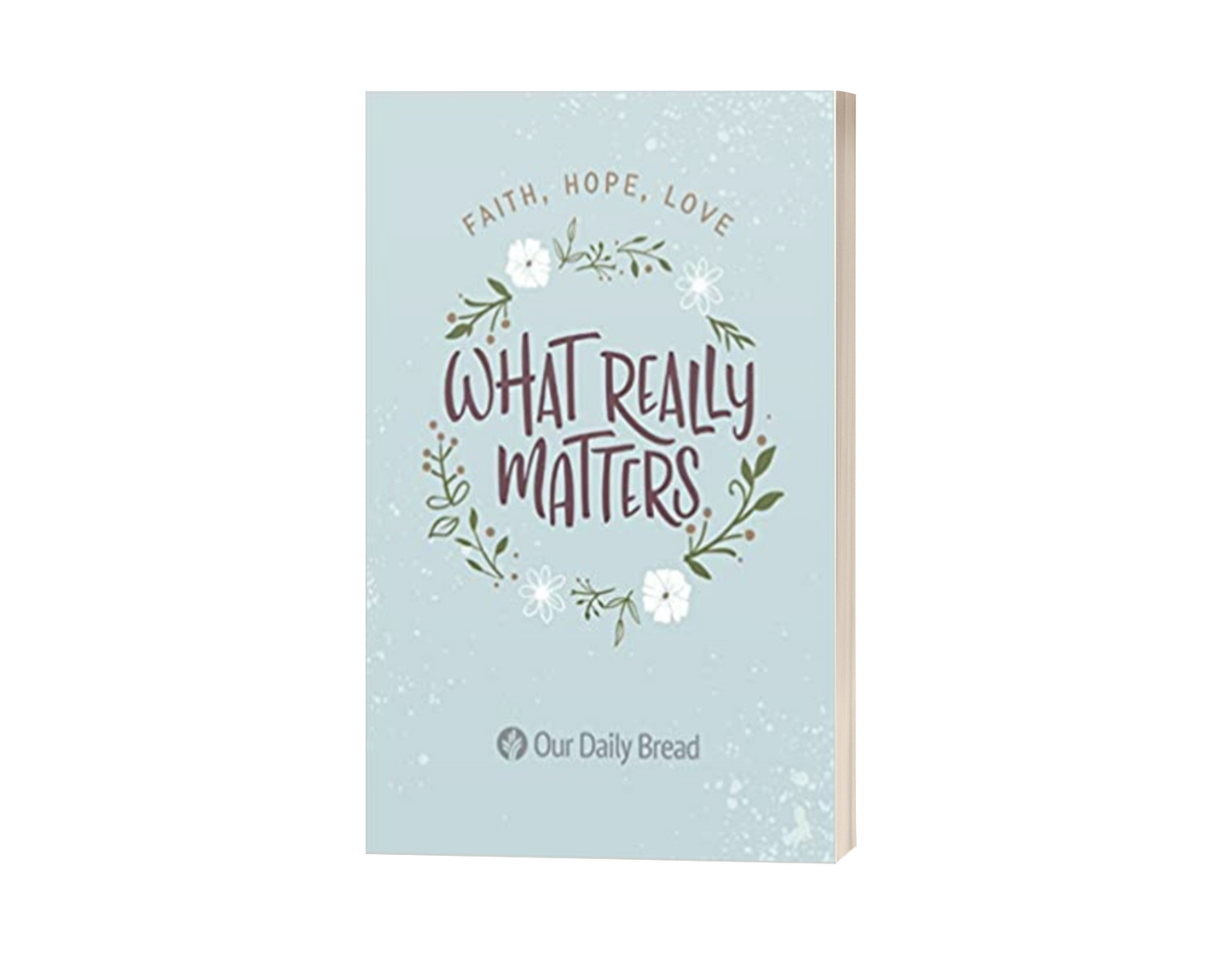 What really matters : 365 devotions based on faith, hope and love