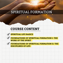 Load image into Gallery viewer, Spiritual Formation

