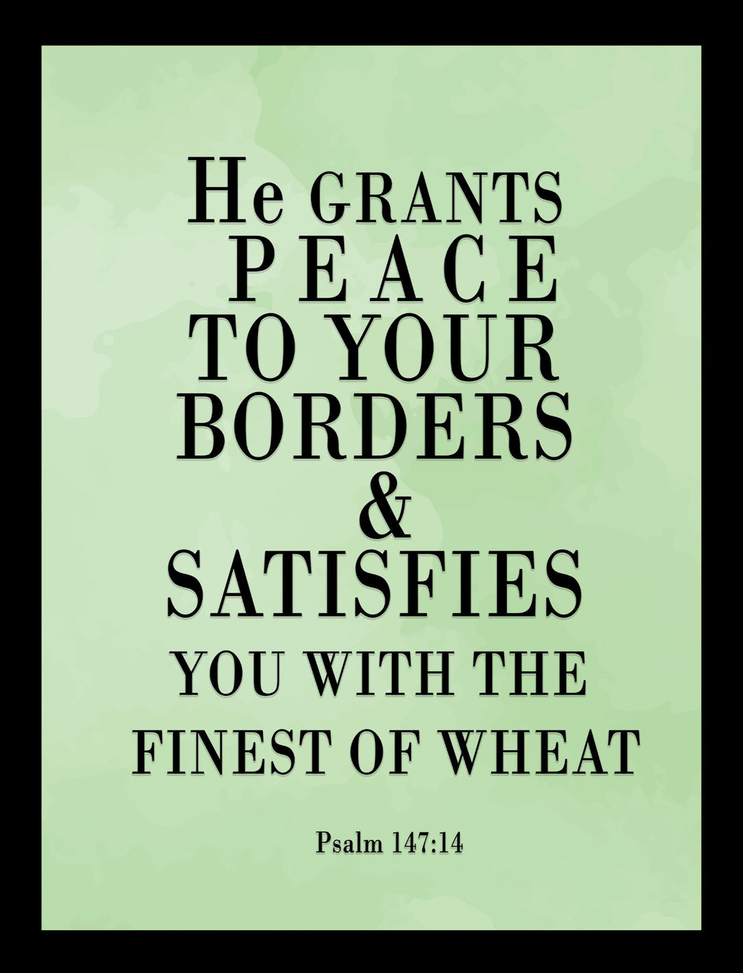 He Grants Peace