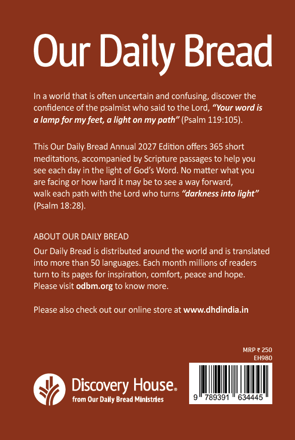 Our Daily Bread English Annual Edition 2027 - Regular Size