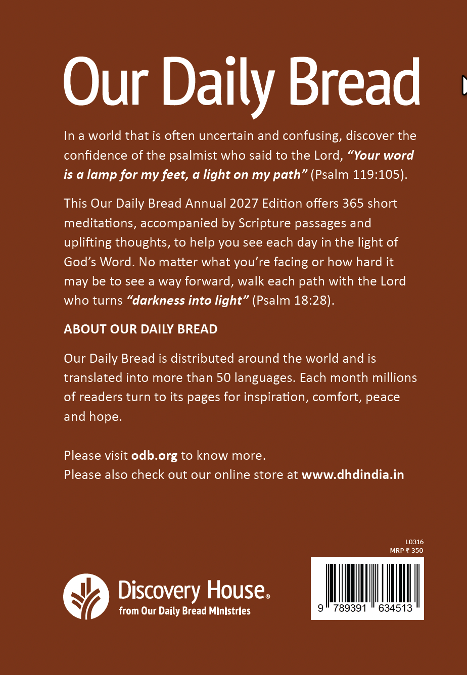 Our Daily Bread English Annual Edition 2027 - Regular Size