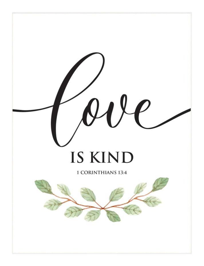 Love is kind