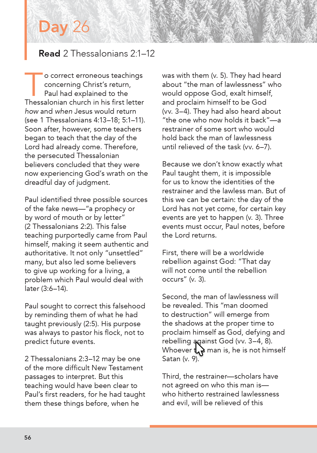 Journey Through 1 & 2 Thessalonians