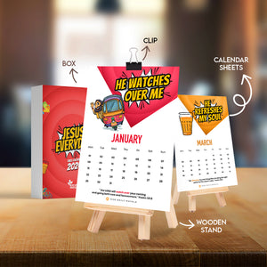 2024 Desk & Wall Calendar Combo