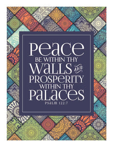 Peace Be Within Thy Walls