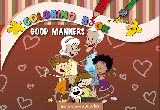 Colouring Book - Good Manners