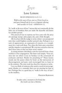 What really matters : 365 devotions based on faith, hope and love