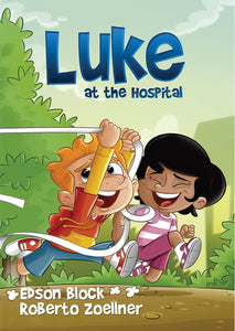 Luke at the hospital