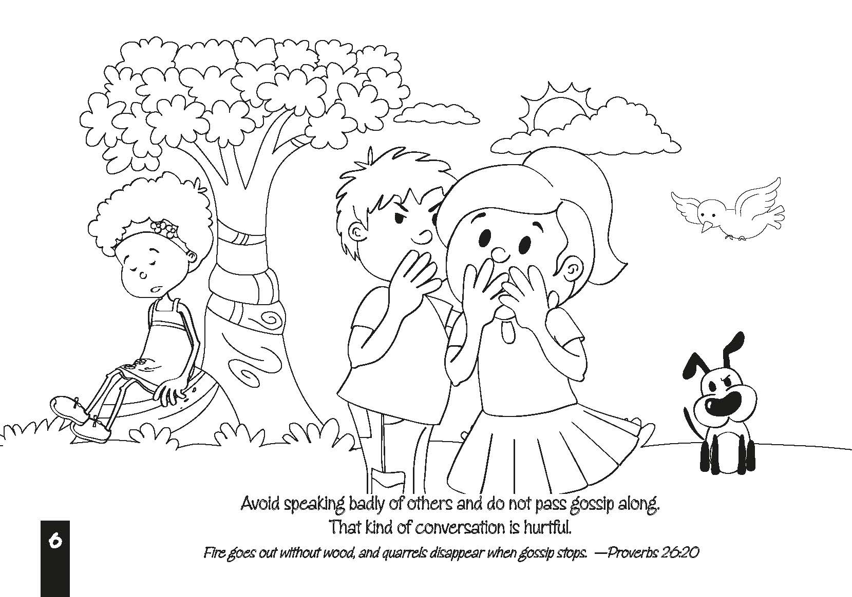 good manners coloring pages for kids